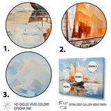 Boat Vibrant Voyages I - Boat Canvas Wall Art