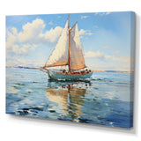 Boat Whispering Breezes I - Boat Canvas Wall Art