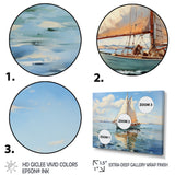 Boat Whispering Breezes I - Boat Canvas Wall Art