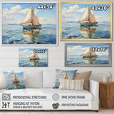 Boat Whispering Breezes I - Boat Canvas Wall Art