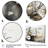 Bohemian Earthly Floral Collage I - Multi-Panels