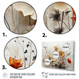 Bohemian Earthly Floral Collage II - Multi-Panels