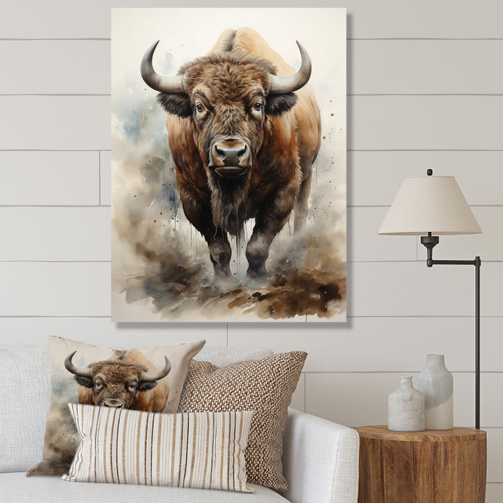 Buffalo Majestic Bison - Bison Wall Art Prints