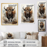 Buffalo Majestic Bison - Bison Wall Art Prints