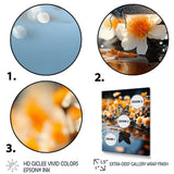 Orange Butterfly Floating Wonder - Butterfly Wall Art Prints
