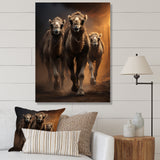 Camels Desert Symphony - Camel Wall Decor