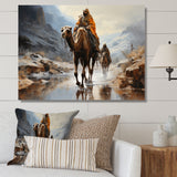 Camel Desert Wanderer Collage - Camel Wall Art Prints
