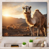 Camel Dusk Serenade - Beige Camel Wall Art