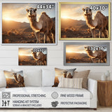Camel Dusk Serenade - Beige Camel Wall Art