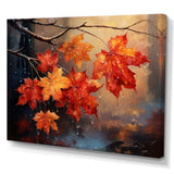 Canada Orange Autumn Symphony III - Landscapes Canvas Wall Art