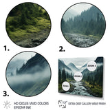 Canada Misty Mountains - Multi-Panels