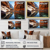 Canyon Enchantment River - Landscapes Canvas Wall Art