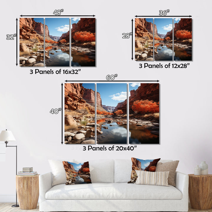 Canyon Timeless Passage II - Multi-Panel Canvas Prints