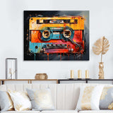 Cassette Tapes Mixtape Magic - Fashion Canvas Wall Art