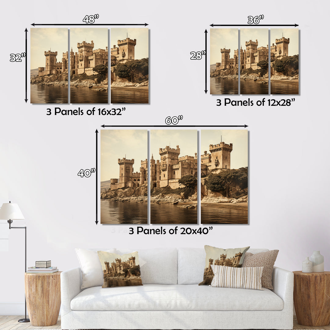 Castles Historic Elegance Classic - Multi-Panel Canvas Prints