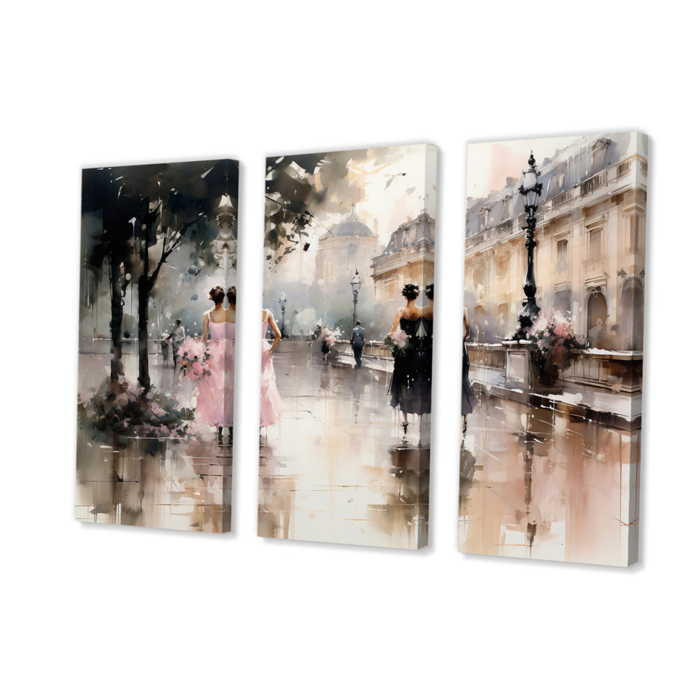 Fashion Impressionist Elegance I - Multi-Panels