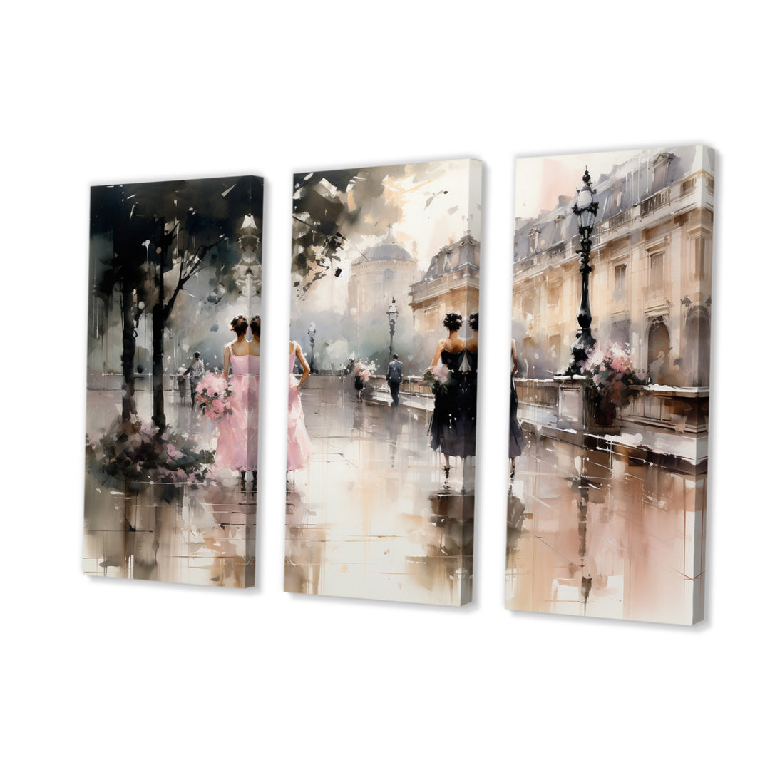 Fashion Impressionist Elegance I - Multi-Panels