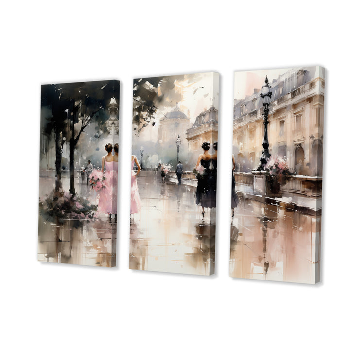 Fashion Impressionist Elegance I - Multi-Panels