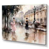 Fashion Impressionist Elegance I - Fashion Canvas Wall Art