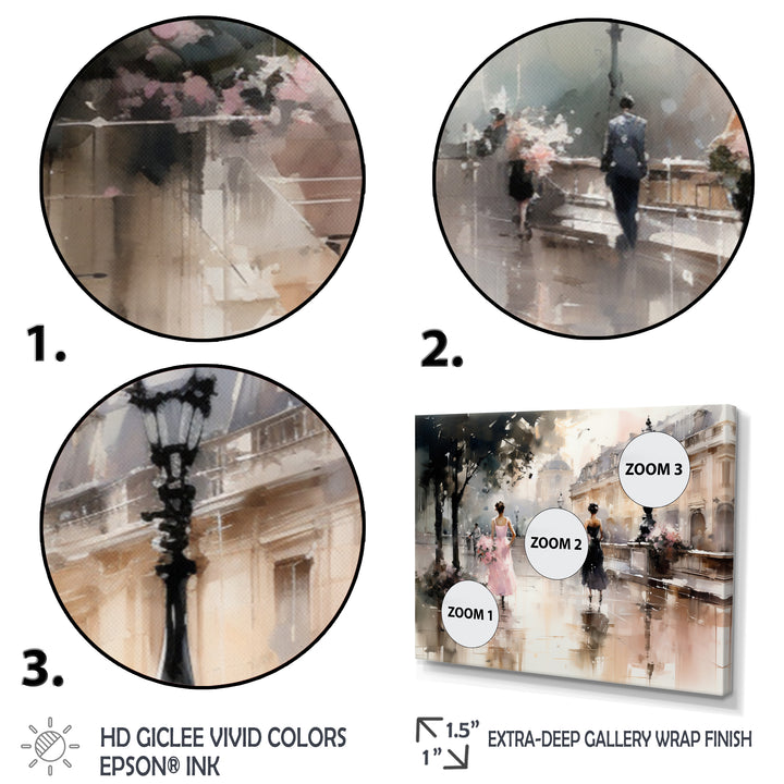 Fashion Impressionist Elegance I - Multi-Panels