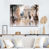 Fashion Impressionist Elegance II - Fashion Canvas Wall Art