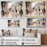 Fashion Impressionist Elegance II - Fashion Canvas Wall Art