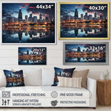 Chicago Beautiful Cityscape II - Cityscapes Canvas Wall Art