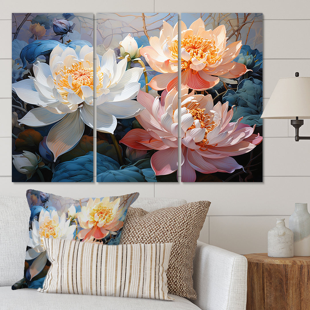 China Art Graceful Blossoms V - Multi-Panels