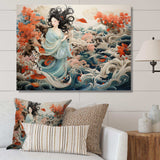 China Art Silk Embroidery - People Canvas Wall Art