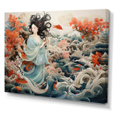 China Art Silk Embroidery - People Canvas Wall Art