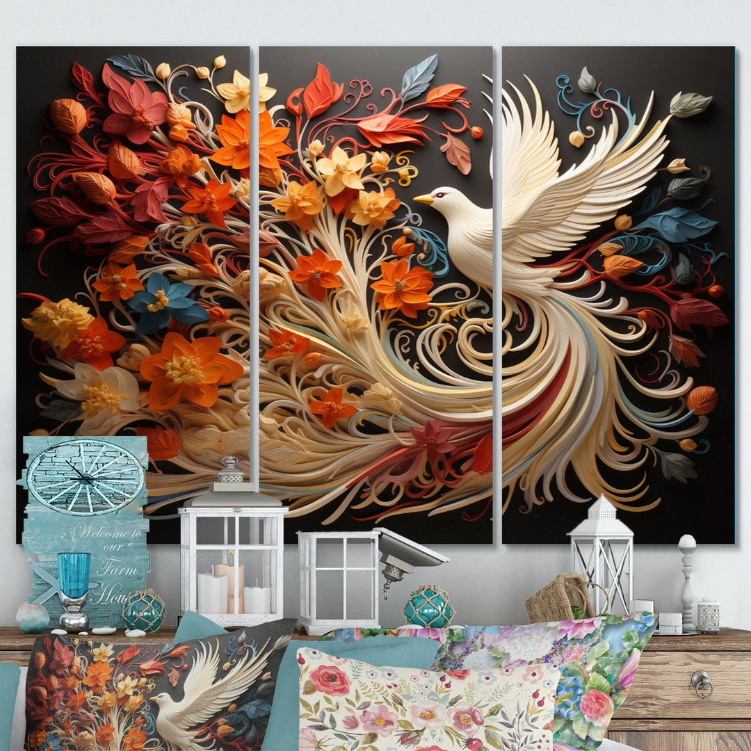 Christianity Pentecost Fire - Multi-Panels