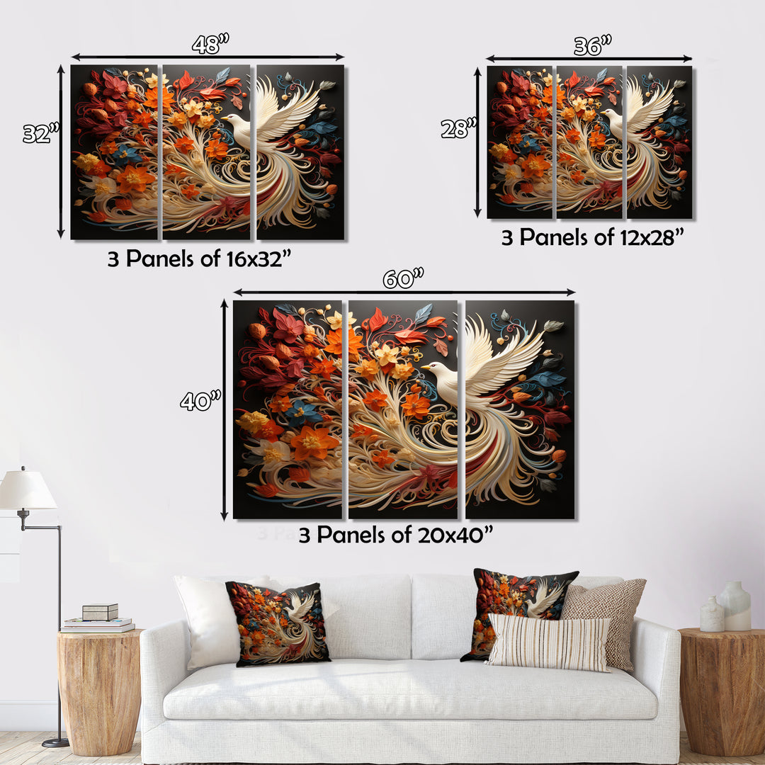 Christianity Pentecost Fire - Multi-Panels