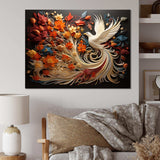 Christianity Pentecost Fire - Spiritual Canvas Wall Art