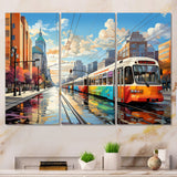 City Philadelphia Popart I - Multi-Panels