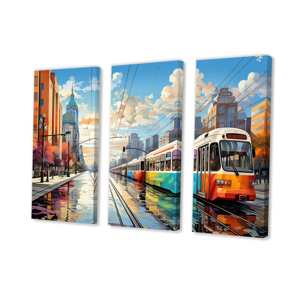 City Philadelphia Popart I - Multi-Panels