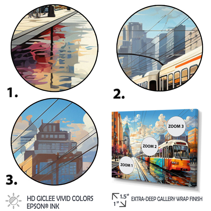 City Philadelphia Popart I - Multi-Panels