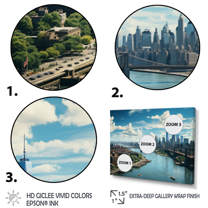Cityscape Of Nyc Usa IV - Multi-Panels