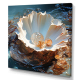 White Clam Pearl Essence - White Clam Wall Art