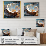 White Clam Pearl Essence - White Clam Wall Art