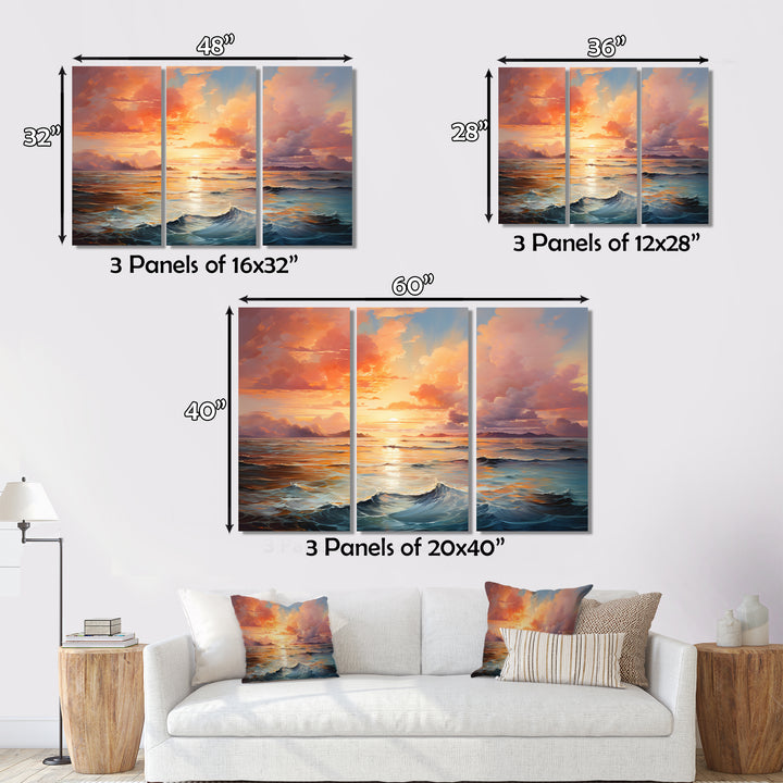 Clouds Ethereal Horizon - Multi-Panels