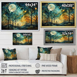 Enchanted Forest - Abstract Canvas Wall Art