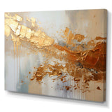 Golden Gleam II - Abstract Canvas Wall Art