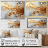 Golden Gleam II - Abstract Canvas Wall Art