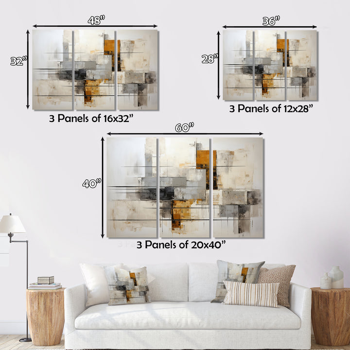 Minimalist Montage III - Canvas Wall Art Sets