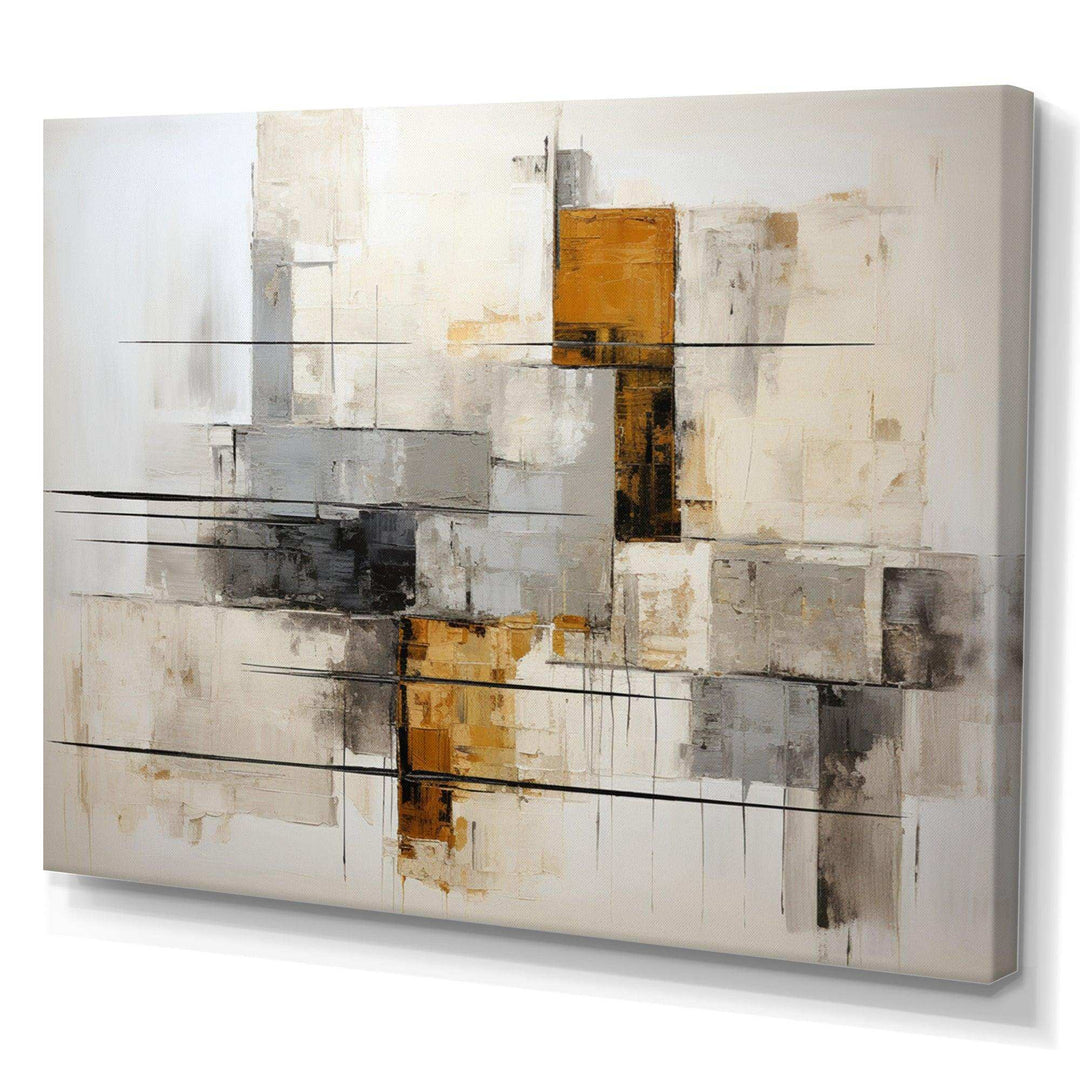 Minimalist Montage III - Abstract Canvas Wall Art