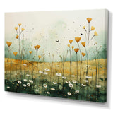 Whispering Meadows I - Abstract Canvas Wall Art