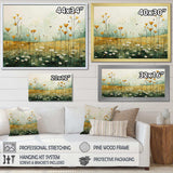 Whispering Meadows I - Abstract Canvas Wall Art