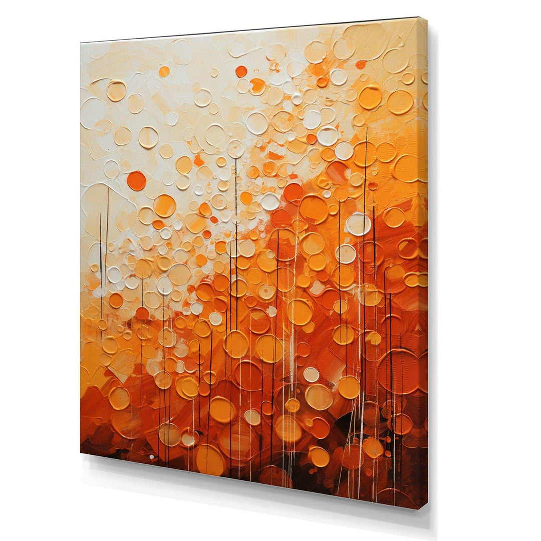 Tangerine Tango IV - Landscapes Canvas Wall Art