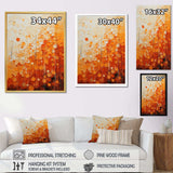 Tangerine Tango IV - Landscapes Canvas Wall Art