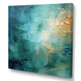 Teal Oasis III - Landscapes Canvas Wall Art